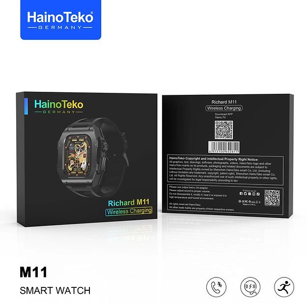 HainoTeko RICHARD M11 Montre connectée - F P M BUSINESS PLAN